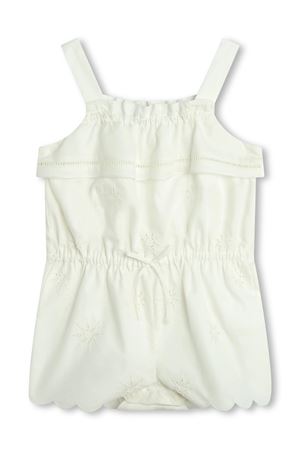 tutina in cotone bianco CHLOE' KIDS | C20013117